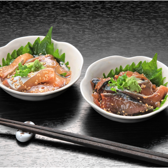 【九州博多の郷土料理】ごまさば・ごまかんぱちセット