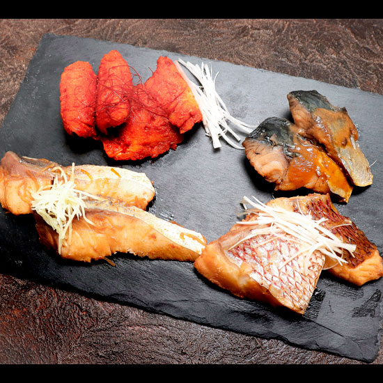 絆屋の旨煮魚セット